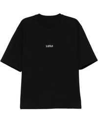 CROQUIS - Number-Embroidered T-Shirt - Lyst