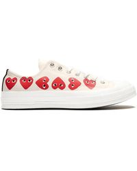 COMME DES GARÇONS PLAY - Converse x Comme des Garçons 'Chuck 70' Sneakers - Lyst