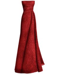 Gemy Maalouf - Strapless Draped Dress - Lyst