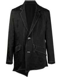 Sulvam - Contrast-Stitched Jacket - Lyst