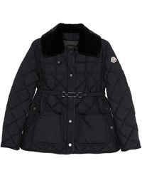 Moncler - キルティング ベルテッドジャケット - Lyst