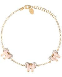 Cameo & Beyond - Silky Ribbons Chain Bracelet - Lyst