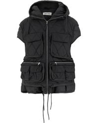 Ienki Ienki - Ember Hooded Quilted Vest - Lyst