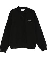 Carhartt - Wip Label Logo-Embroidered Long-Sleeve Polo Shirt - Lyst