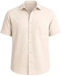 Vince - Short-Sleeved Button-Down Shirt - Lyst