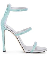 Giuseppe Zanotti - Harmony Glitter Sandals - Lyst