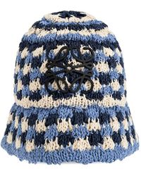 Loewe - Cappello Bucket Con Motivo Anagram - Lyst