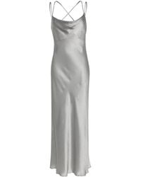 Antonelli - Camisole-Kleid aus Satin - Lyst