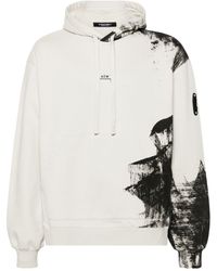 A_COLD_WALL* - Brushstroke Cotton Hoodie - Lyst