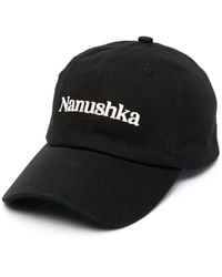Nanushka - Logo-embroidered Baseball Cap - Lyst