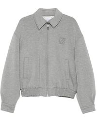 GIUSEPPE DI MORABITO - Zip Logo Jacket - Lyst