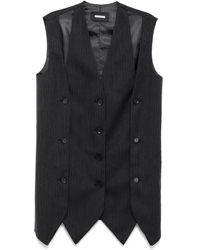 Moohong - Abrigo Con Botones - Lyst