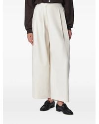 Source Unknown - Leiko Pleated High-Waisted Trousers - Lyst