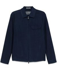 Corneliani - Textured Shirt Jacket - Lyst