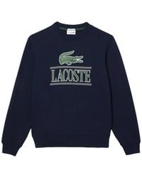 Lacoste - Logo Crew-Neck Sweatshirt - Lyst