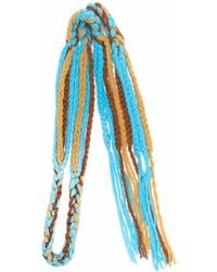 DSquared² - Écharpe Fine Rayée En Maille Épaisse - Lyst