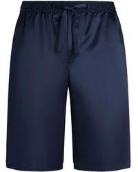 Dolce & Gabbana - Satin Shorts - Lyst