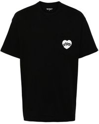Carhartt - Amour T-Shirt mit Logo-Print - Lyst
