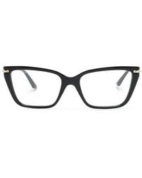 Jimmy Choo - Jc3002B Rectangle-Frame Glasses - Lyst