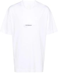 Givenchy - Logo-Embroidered Wings-Print T-Shirt - Lyst