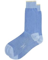 Hackett - Herringbone-Pattern Socks - Lyst