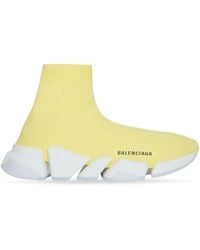 Balenciaga - Speed 2.0 Recycled-knit Sneakers - Lyst