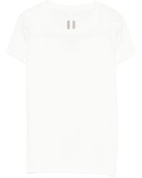 Rick Owens - T-Shirt Girocollo A Maniche Corte - Lyst