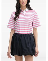Joop! - Striped Polo Top - Lyst