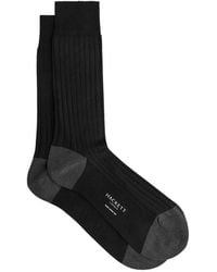 Hackett - Ribbed Mercerised-Cotton Socks - Lyst