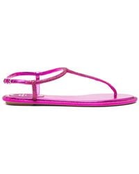 Rene Caovilla - Diana Crystal-Embellished Sandals - Lyst