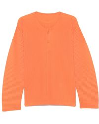 Homme Plissé Issey Miyake - T-Shirt À Effet Plissé - Lyst