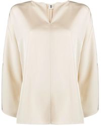 By Malene Birger - Calias Vネック ブラウス - Lyst