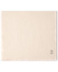 Brunello Cucinelli - Cashmere Diagonal Scarf - Lyst