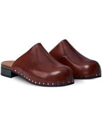Our Legacy - Leather Slippers - Lyst