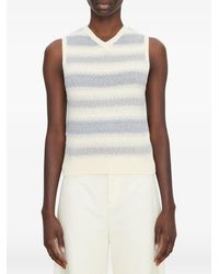 Vince - Gestreepte Top - Lyst
