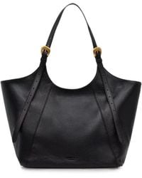 Twinset - Buckle-Detail Pebbled Tote Bag - Lyst