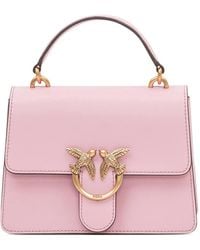 Pinko - Mini Love Birds Tote Bag - Lyst