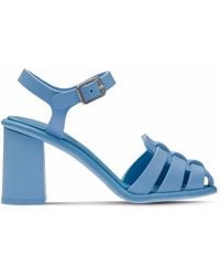 Miu Miu - Eva Ankle Strap 85Mm Sandals - Lyst