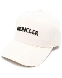 Moncler - Baseballkappe mit Logo-Stickerei - Lyst