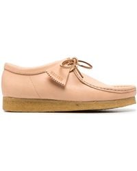 Clarks - Wallabee Low-Top Lace-Up Boots - Lyst