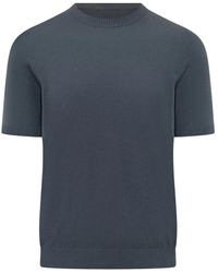 Malo - Short-Sleeves Crew-Neck Sweater - Lyst