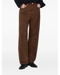Citizens of Humanity - Miro Cheetah-Print Jeans - Lyst