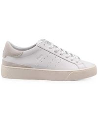 Date - Sonica Leather Sneakers - Lyst