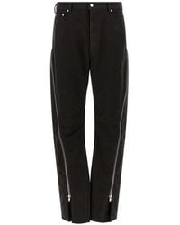 Rick Owens - Jean Bolan Banana À Détails De Zips - Lyst