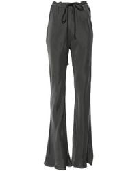 Song For The Mute - Drawstring-Waist Flared Trousers - Lyst