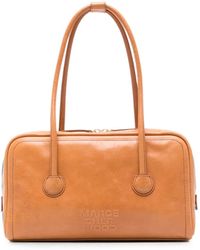 Marge Sherwood - Logo-Debossed Leather Tote Bag - Lyst