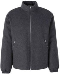 Jil Sander - High-Neck Zip-Up Jacket - Lyst