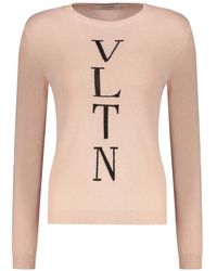Valentino Garavani - Wool Crew-Neck Sweater - Lyst