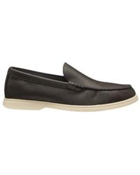 BOSS - Logo-Detail Moccasins - Lyst