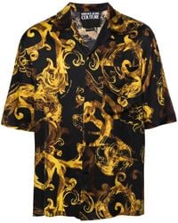 Versace - Camisa Watercolour Couture - Lyst